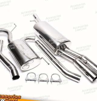 Sistema de escape de acero inoxidable TA Technix