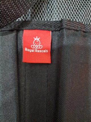 Protector asiento coche negro y rojo