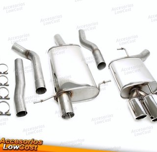 Sistema de escape de acero inoxidable TA Technix