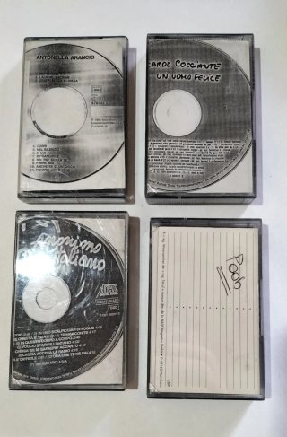 11 cassette stereo 7 registrate usate