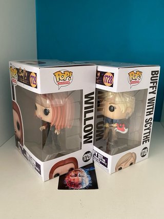 Or41 Funko Pop Buffy Willow y Buffy con Guadaña