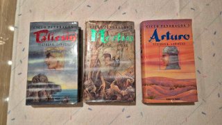 3 libros ciclo Pendragon