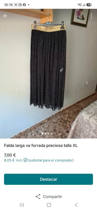 Blusón rosa talla XXL y L desde 7€ y 10€
