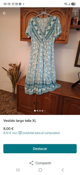 Blusón rosa talla XXL y L desde 7€ y 10€