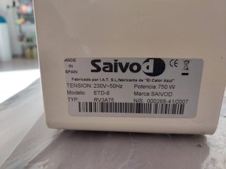Emisor Térmico Saivoid Beige/Blanco