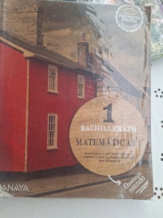 Matemáticas I 1 Bachillerato