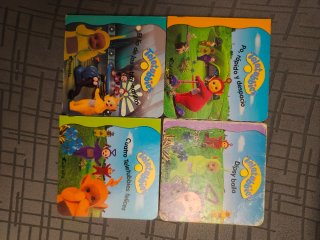 Pack Libros Teletubies + cartas de estimulacion