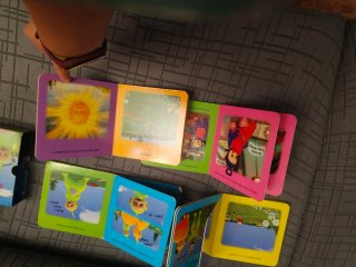 Pack Libros Teletubies + cartas de estimulacion