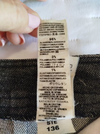 Falda vaquera Zara Talla 38