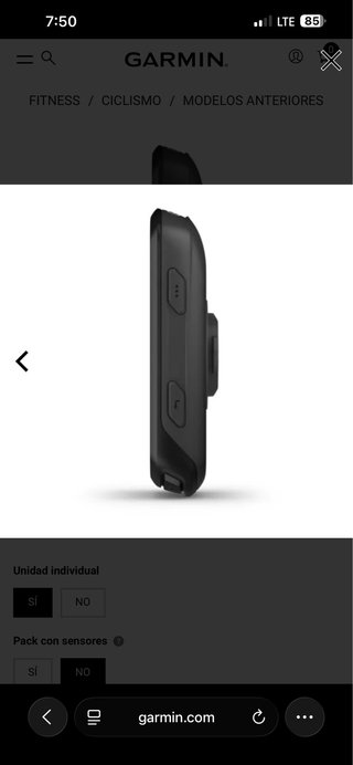 Garmin Edge 540 Negro