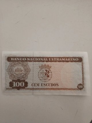 Billete 100 Escudos Timor 1963