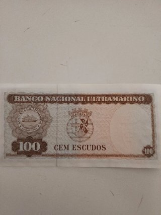 Billete 100 Escudos Timor 1963
