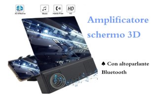 Lupa Pantalla Móvil 12 Amplificador Sonido