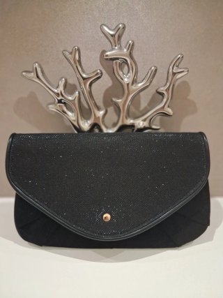 Pochette donna elegante nera