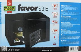 Caja fuerte antirrobo Burg Wächter 35780 Favor S3