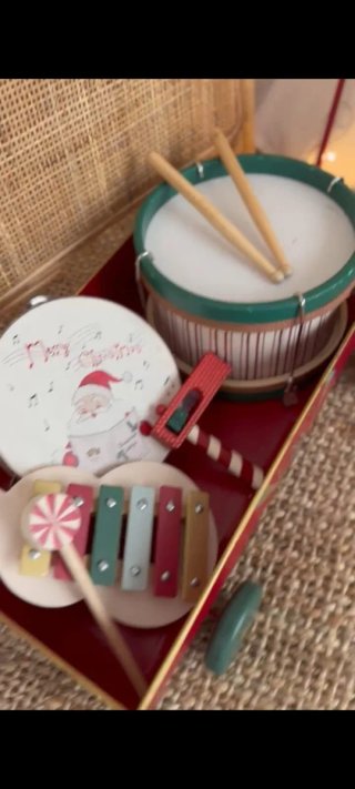 Escenario de Navidad para fotografía