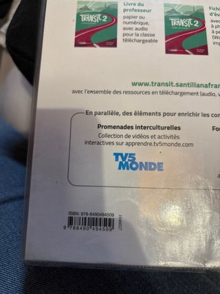 Transit 2, Méthode de français, Niveau A1-A2(1).