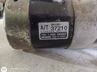 Motor arranque hyundai 3610037210 santa fe 1143354