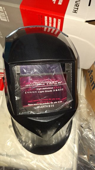 Pantalla Soldadura Wurth True Color Nueva