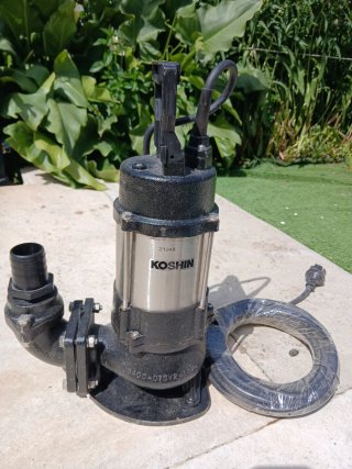 Bomba Koshin Vortex Aguas Sucias. Sin estrenar.