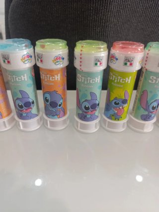 Lote 10 Botes Burbujas Stitch