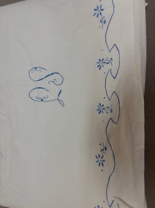 Juego de Sábanas Algodón Bordadas