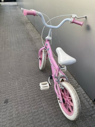 Bicicleta infantil rosa