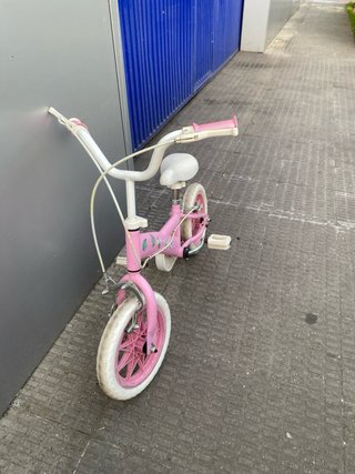 Bicicleta infantil rosa