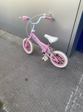 Bicicleta infantil rosa