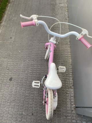 Bicicleta infantil rosa