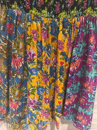 Vestido ASOS floral multicolor