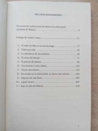 Crónicas mainarenses.