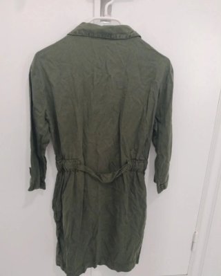 Vestido Zara verde