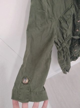 Vestido Zara verde