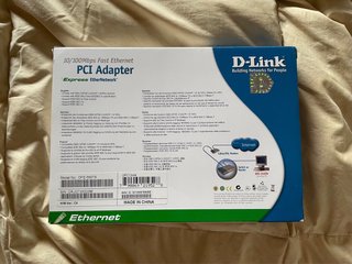 D-Link DFE-550TX PCI Ethernet Adapter