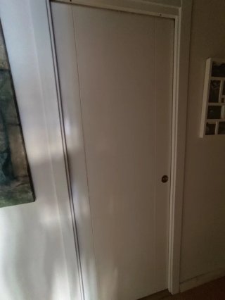 REGALO Puerta corredera blanca