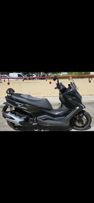 Kymco DTX 350 Negra/Gris