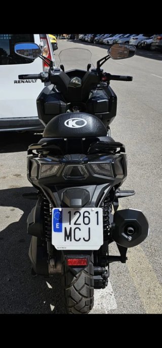 Kymco DTX 350 Negra/Gris