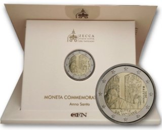 2€ Vaticano 2025 Jubileo