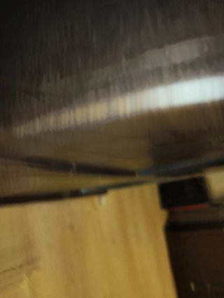 Mueble Vajillero Benge Madera y Cristal