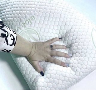 Almohada Copos Visco Aloe Vera