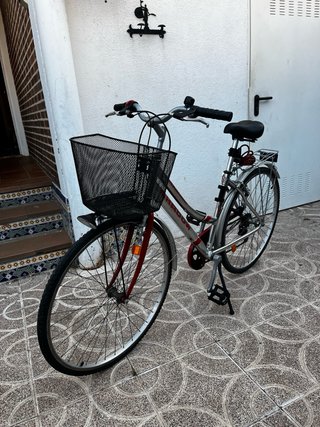 Bicicleta Paseo SHADOW. Cuadro se aluminio.