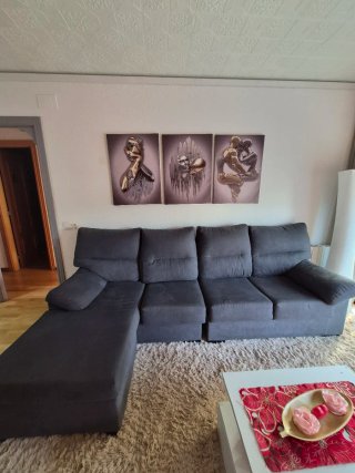 Sofá 3 plazas + Chaise longue