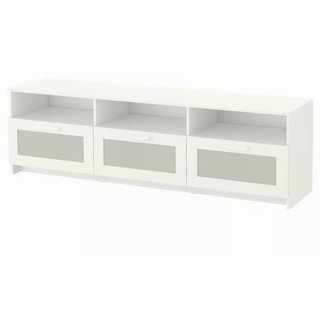 Mueble TV IKEA BRIMNES Blanco 180cm