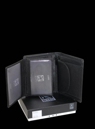 Cartera RMN Negra Piel