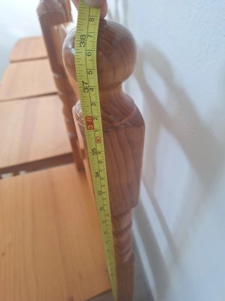 12 Sillas Madera Maciza Estilo Bodega