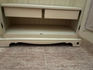 Armario  Madera Maciza Crema Ideal para ropa niños