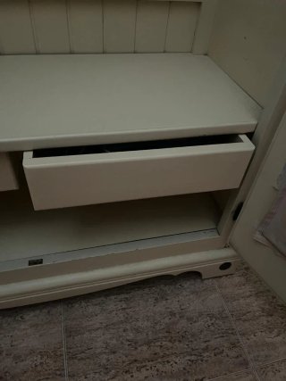 Armario  Madera Maciza Crema Ideal para ropa niños