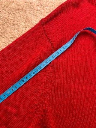 Jersey Chaps Rojo XXL Vintage Y2K Streetwear