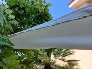 Tenda a vela per giardino
